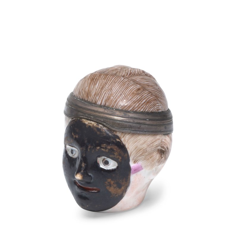 A very rare Cozzi or Le Nove bonbonnière or pill-box, circa 1770