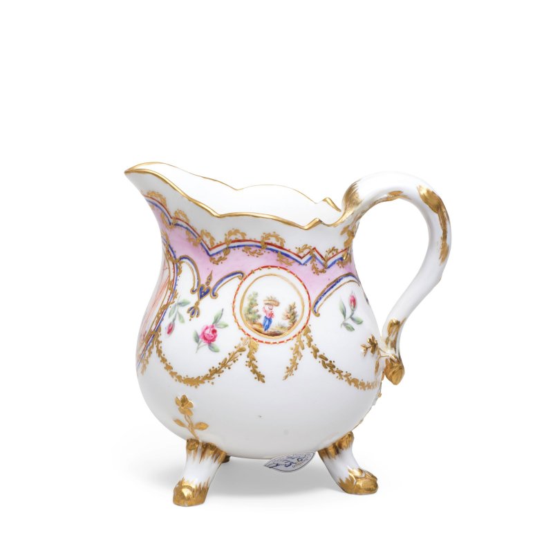 A Sèvres milk jug (pot à lait à trois pieds), circa 1780 - 图3