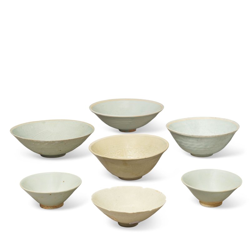 宋 青白盌七件 | A GROUP OF SEVEN QINGBAI BOWLS - 图6