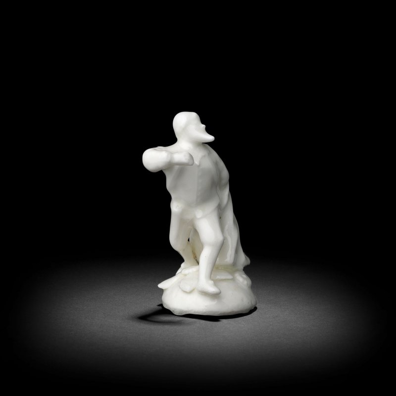 A rare Longton Hall white 'Snowman' Commedia dell' Arte figure of Pantalone, circa 1750-52 - 图3