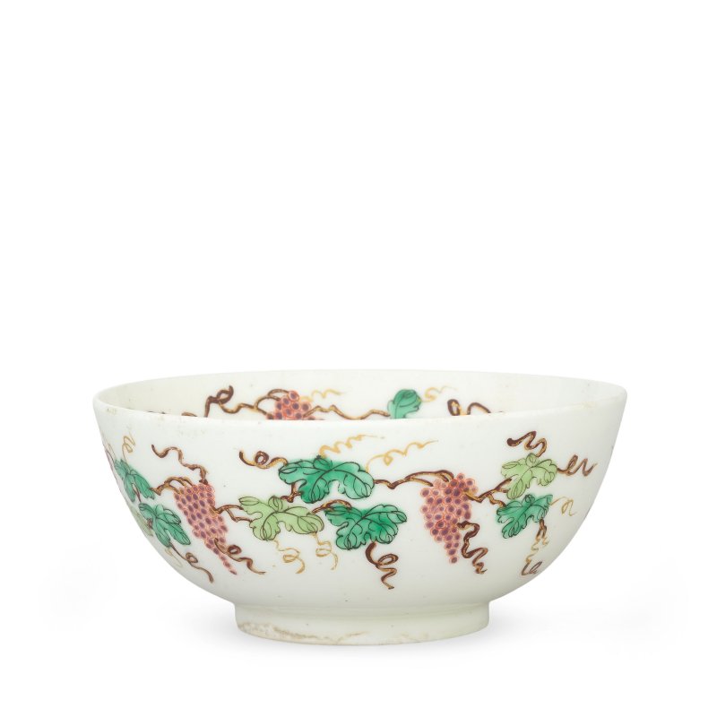 A rare Bow bowl, circa 1752 - 图2