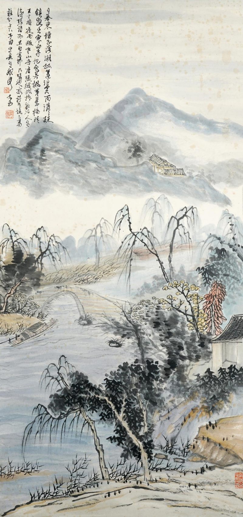    吳子玉 山水