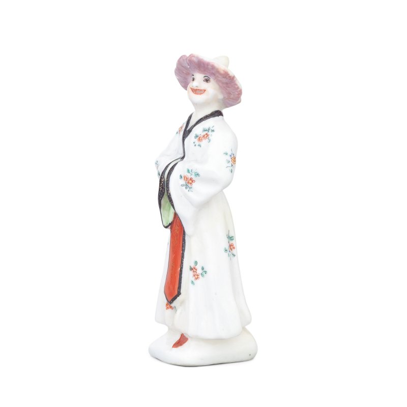 A very rare Chelsea figure of a Chinese gentleman, circa 1750-52 - 图2
