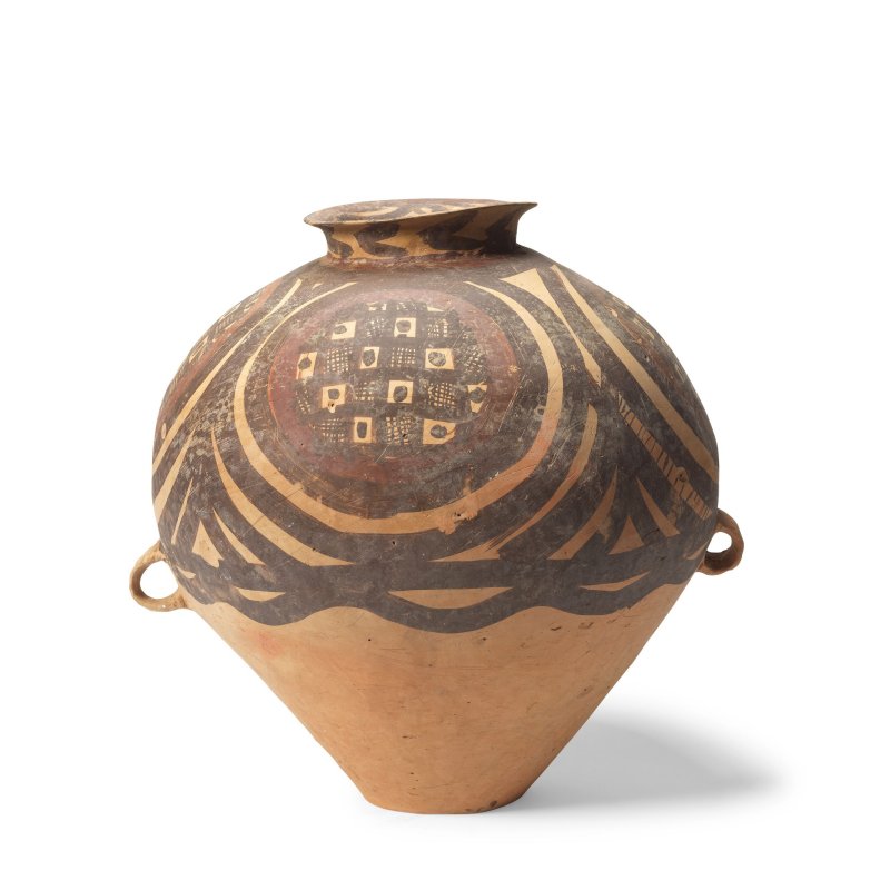 新石器時代 彩繪陶罐 | A PAINTED POTTERY STORAGE JAR - 图4