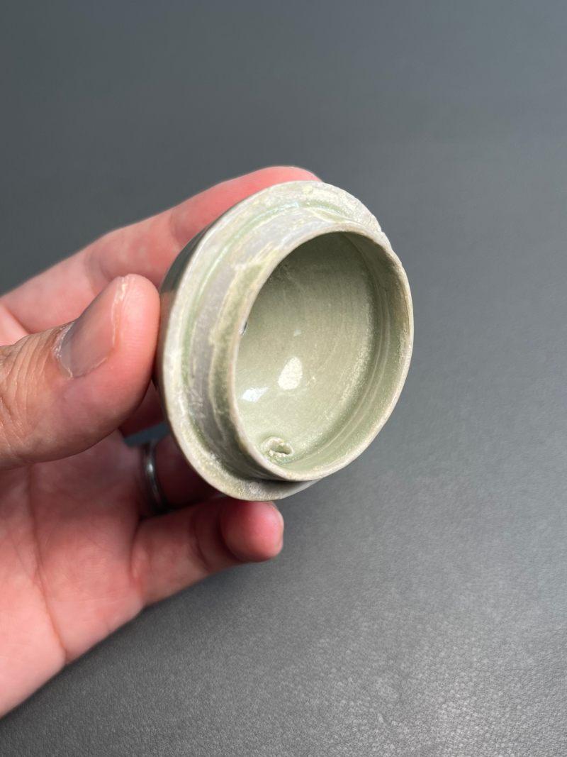 明或明以前  越窑青釉瓜棱形执壶（带盖） - 图16