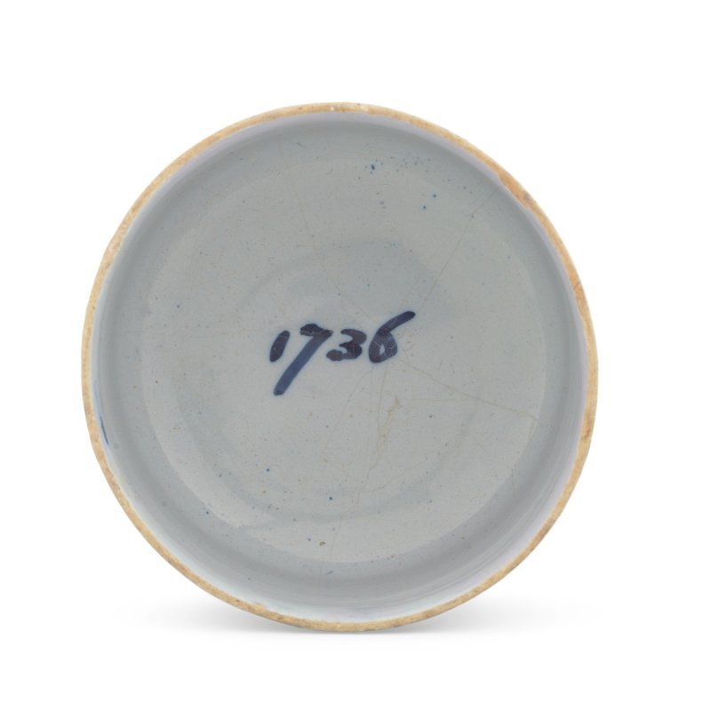 An English delftware bowl, dated 1736 - 图2