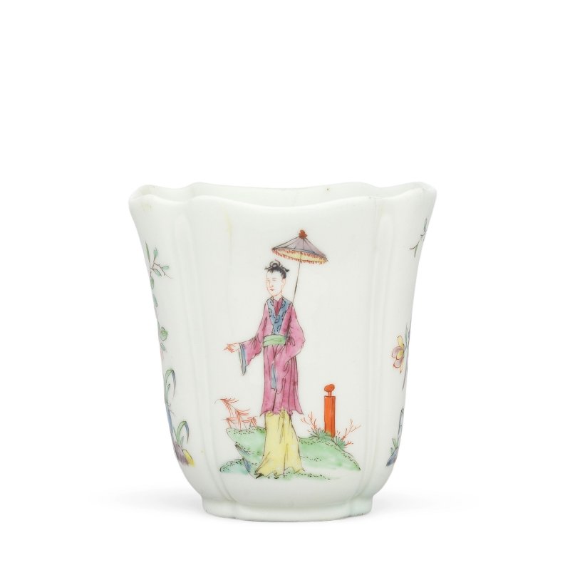 An early Worcester coffee cup, circa 1753 - 图4