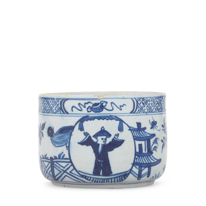 An English delftware bowl, dated 1736 - 图3