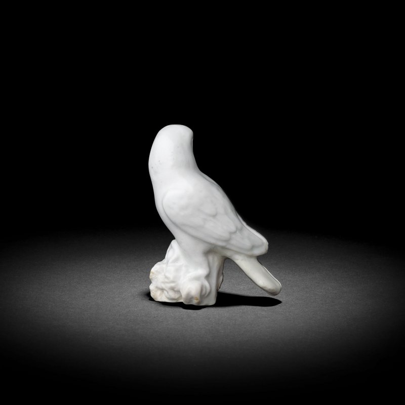 A rare Chelsea white model of a bird, circa 1749-52 - 图5