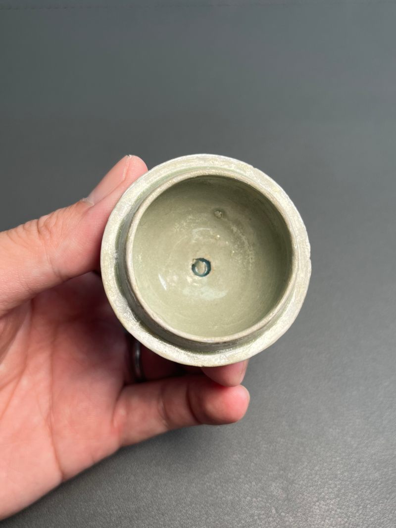 明或明以前  越窑青釉瓜棱形执壶（带盖） - 图18