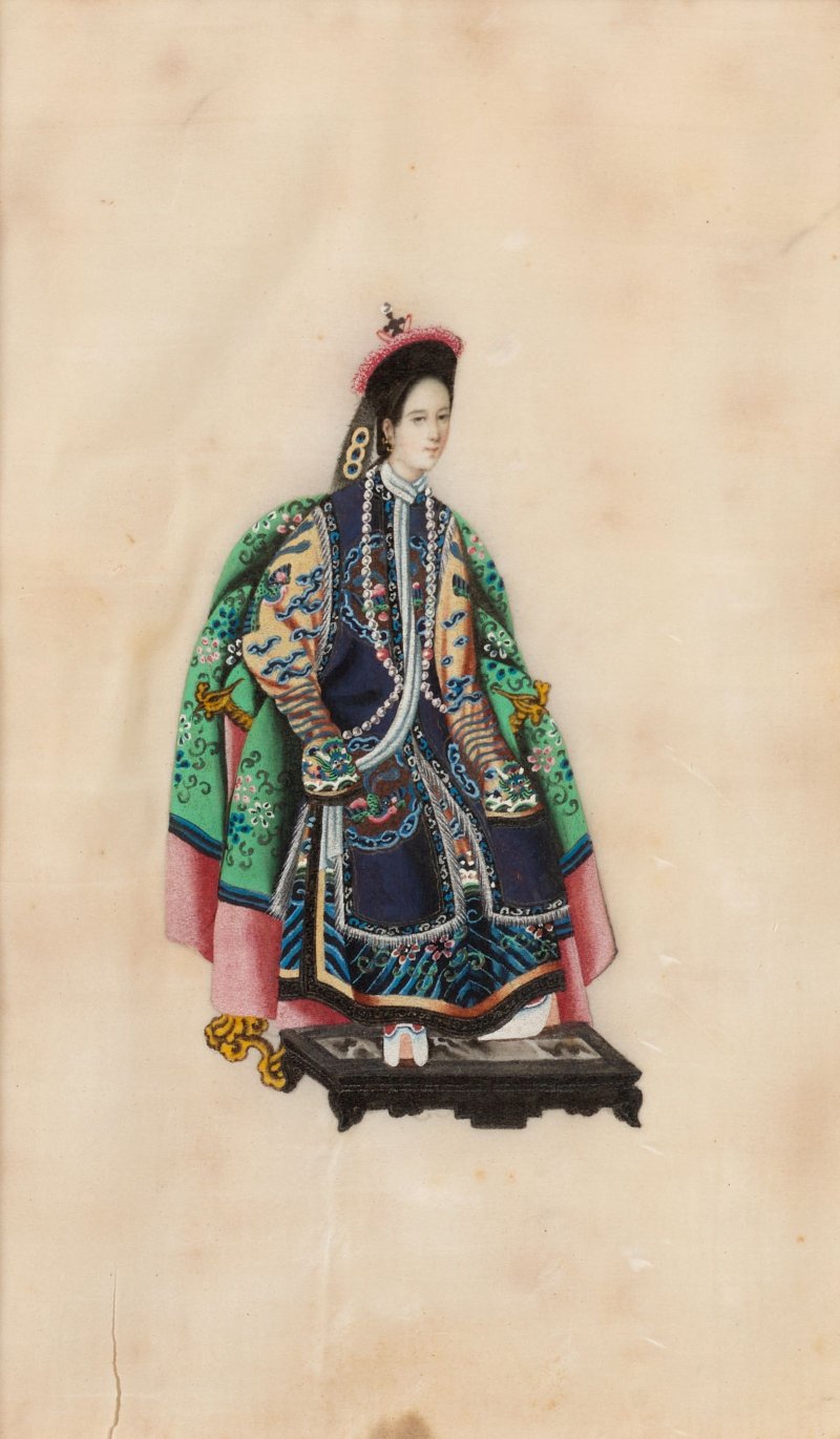 佚名 廣東學院畫派 清代官服圖 冊頁十幀 設色紙本 鏡框 十九世紀 | ANONYMOUS, GUANGDONG SCHOOL, 19th century - 图7