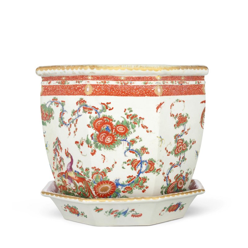 A very rare Worcester jardinière and stand, circa 1765-68 - 图3