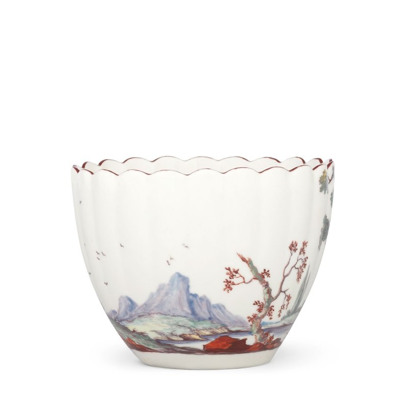 A rare Chelsea 'Fable' sugar bowl, circa 1752 - 图4