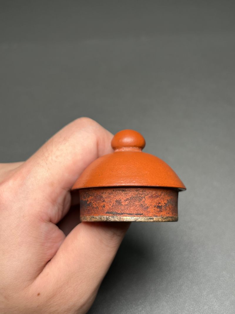 清中期  “恒茂”款朱泥龙蛋壶 - 图20