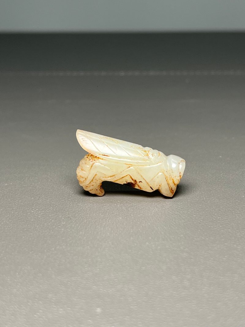 清  白玉“飞黄腾达”把件 - 图6