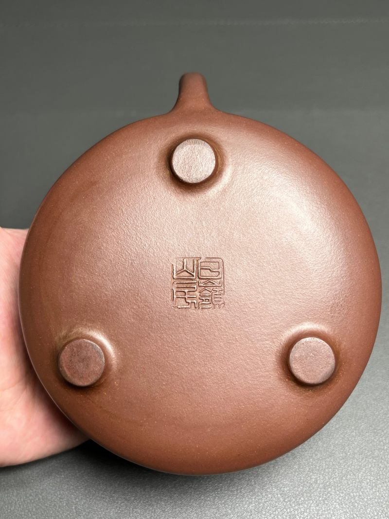 清道光  “心舟”款石瓢壶 - 图24