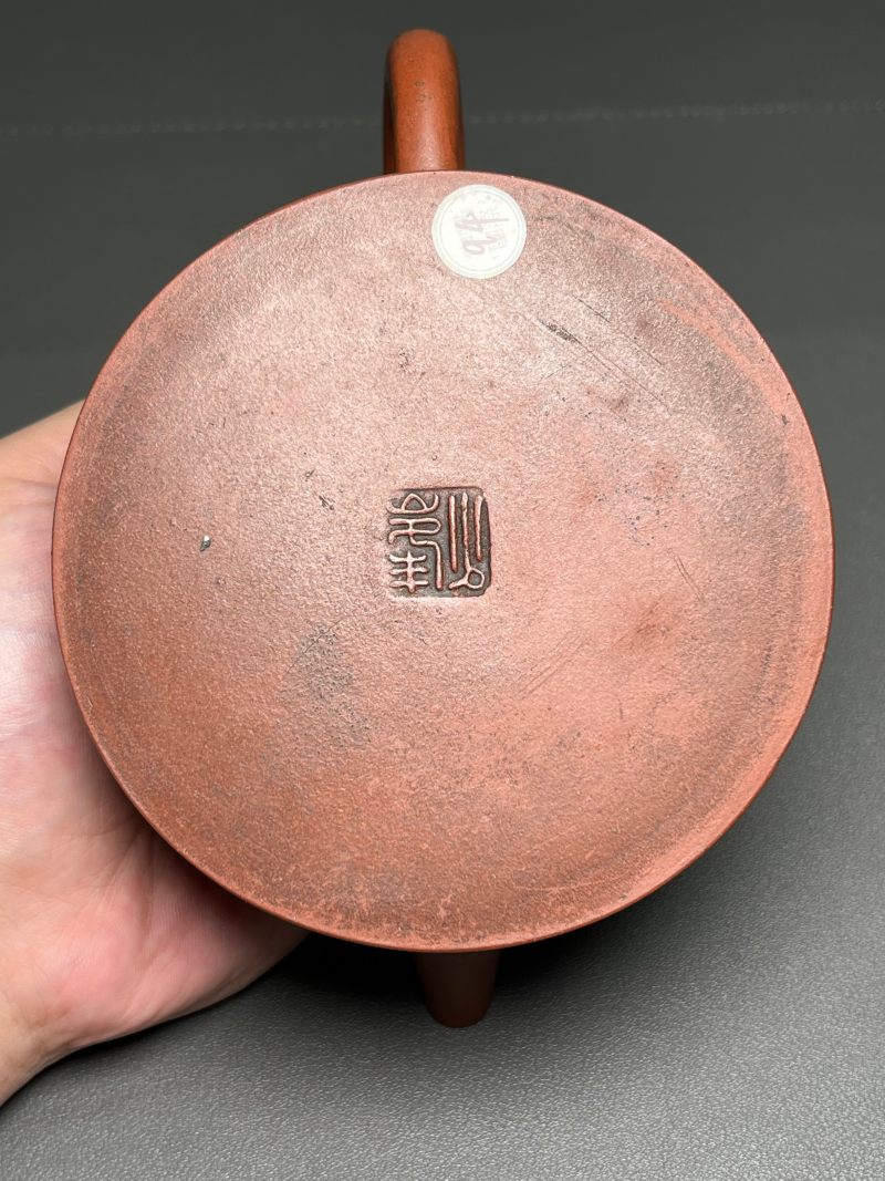 清嘉庆 / 道光  “少峰”款钟形笑口弥勒壶 - 图28