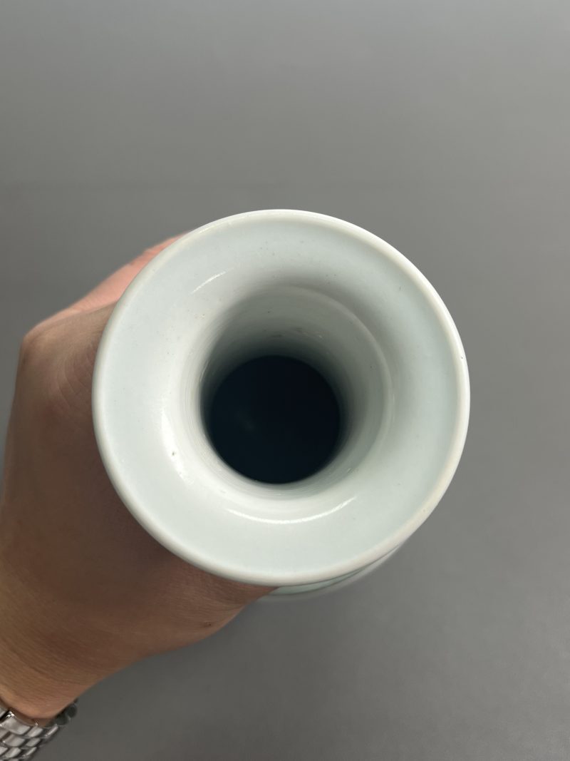 清康熙 五彩人物图小棒槌瓶 - 图15