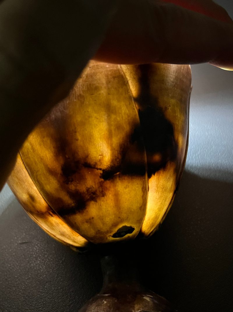 明中期  仿紫定兰花杯 - 图15
