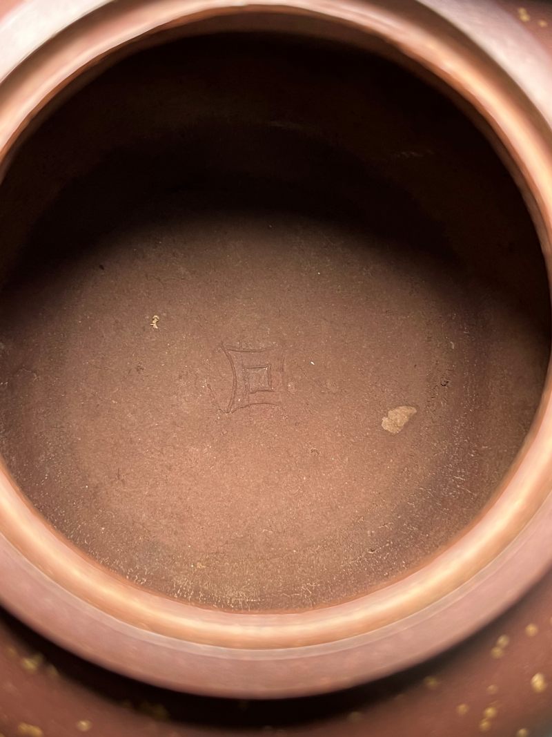 清晚期  桂花砂提梁壶 - 图17