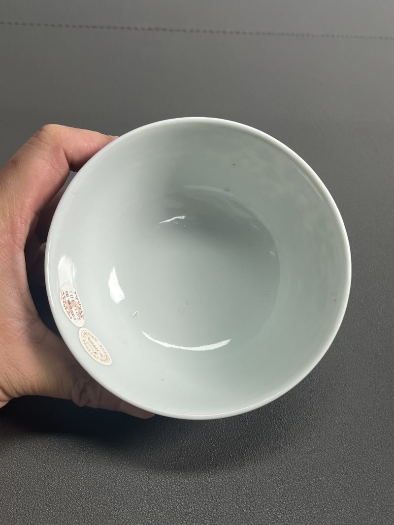 清光绪  青花缠枝花卉纹碗 - 图9
