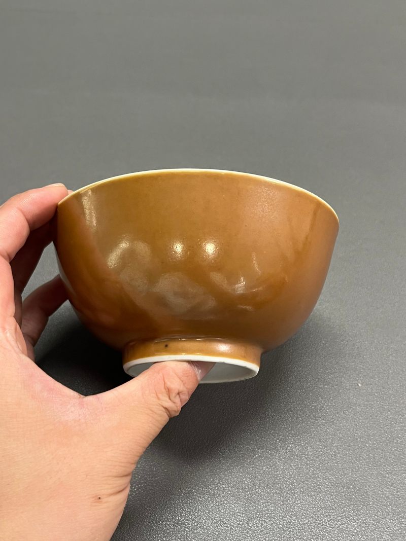 清光绪 紫金釉碗 - 图6