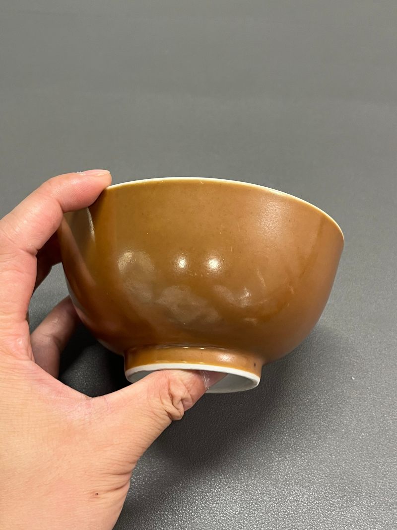 清光绪 紫金釉碗 - 图7