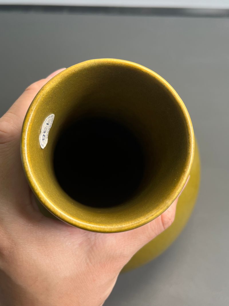 清光绪  茶叶末釉荸荠瓶 - 图15