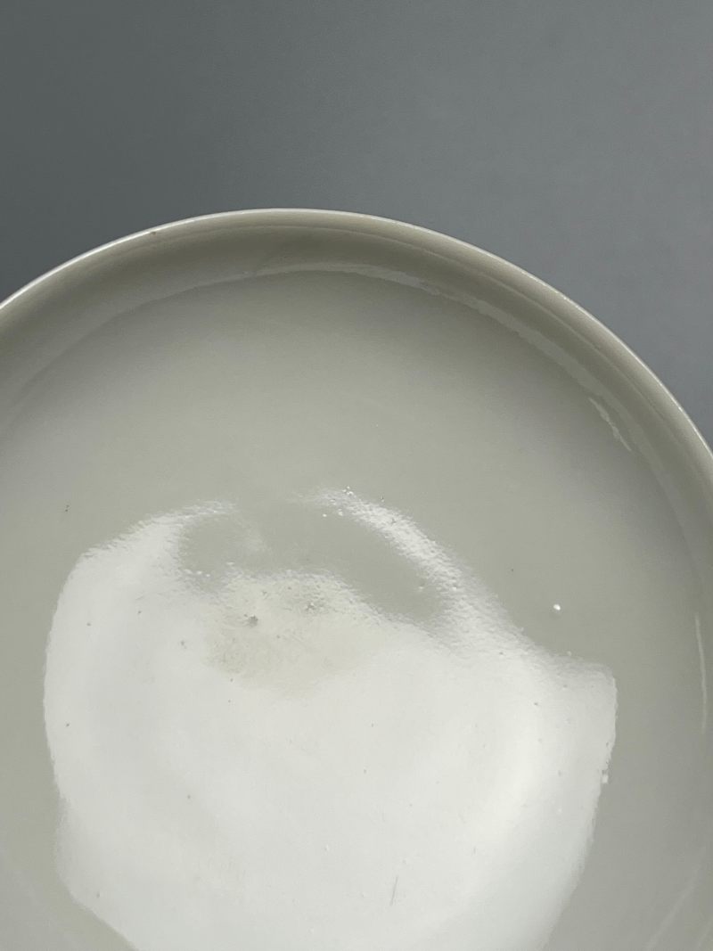 清道光  粉彩花卉八吉祥纹盖杯 - 图26