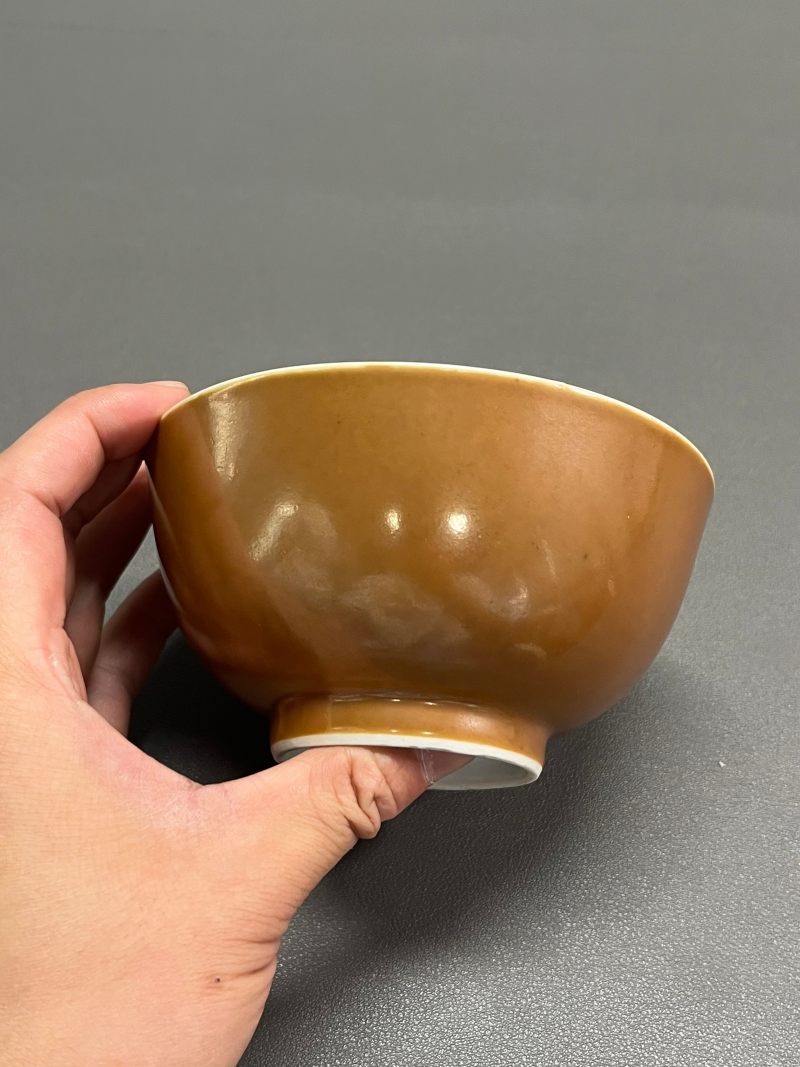 清光绪 紫金釉碗 - 图8