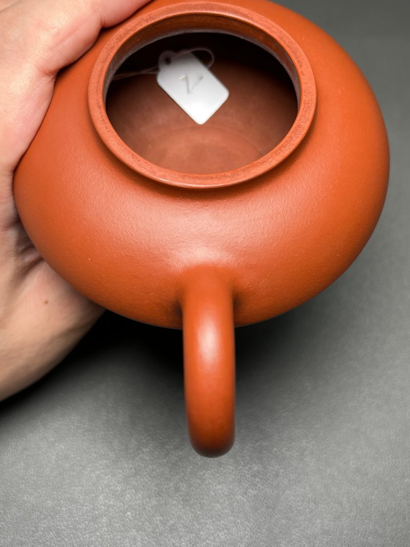 清晚期  朱泥合欢壶 - 图10