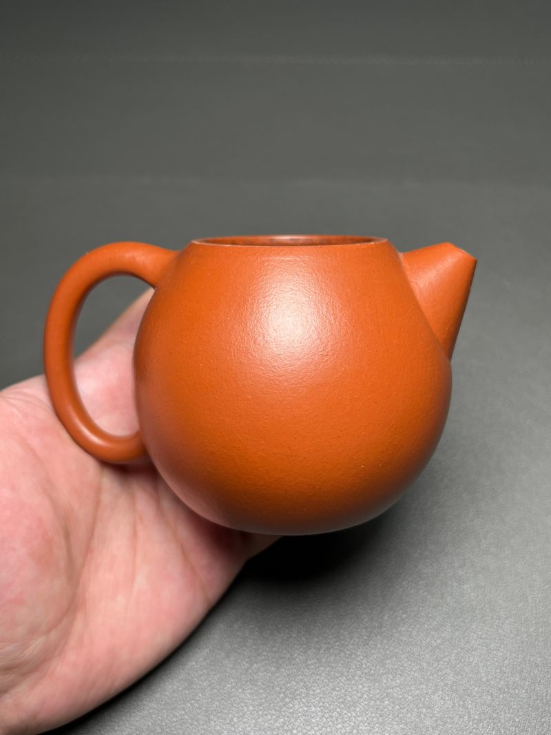 清中期  “恒茂”款朱泥龙蛋壶 - 图5