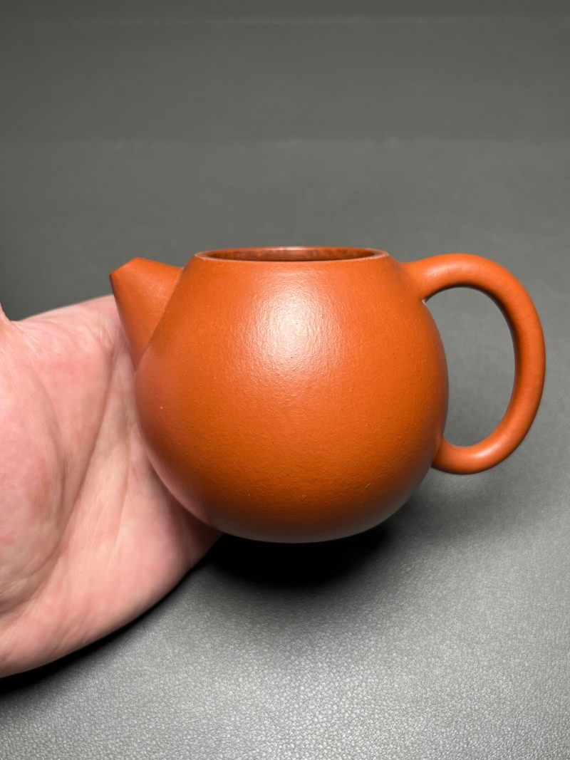 清中期  “恒茂”款朱泥龙蛋壶 - 图6