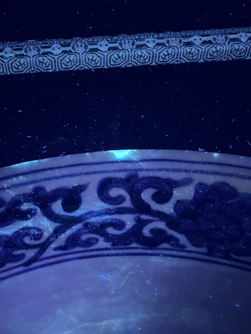 明嘉靖 青花缠枝莲纹大碗 - 图19