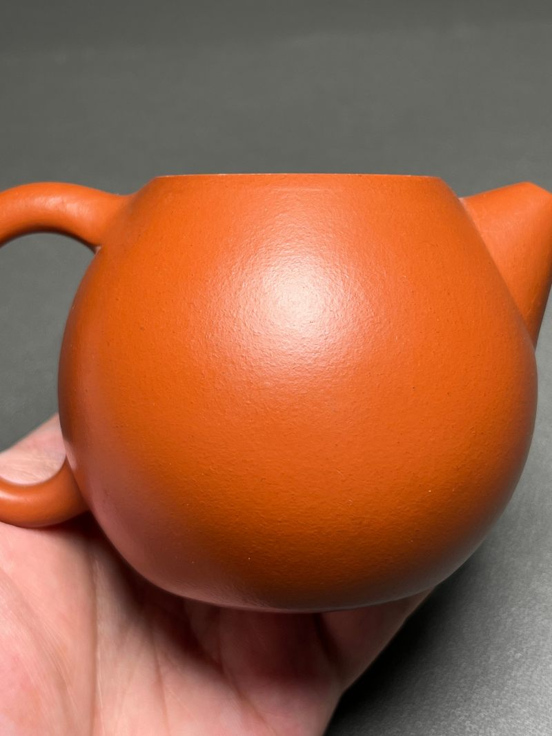 清中期  “恒茂”款朱泥龙蛋壶 - 图9