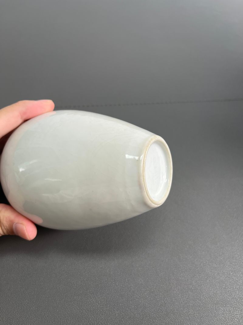 清乾隆  白釉暗刻弦纹小罐 - 图19