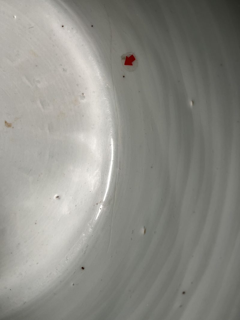 清康熙 青花山水人物图粥罐 - 图18