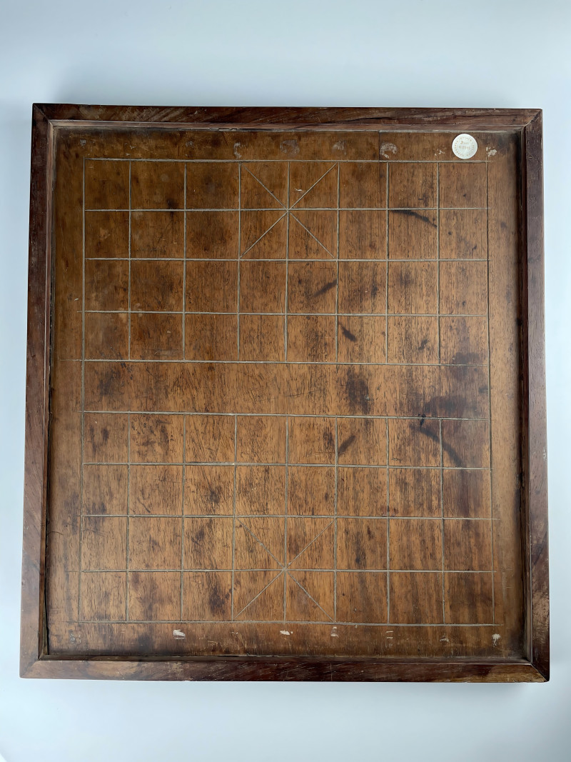 清 硬木龙纹象棋盘 - 图2