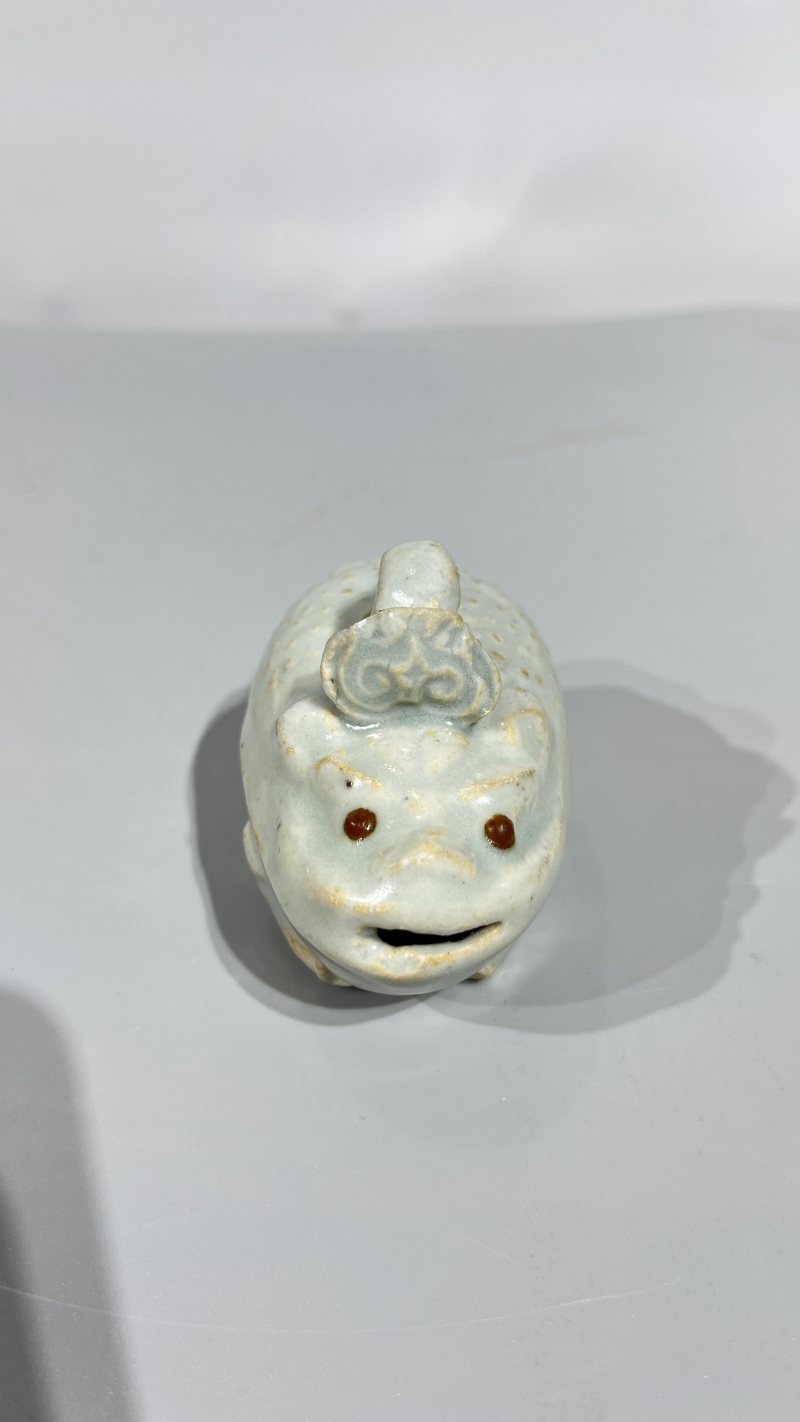 明 湖田蛙形砚滴 - 图3