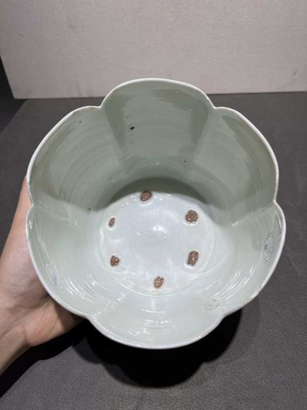明 湖田狮钮盖执壶和温碗（一套） - 图15