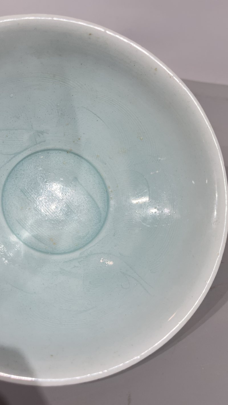 明 湖田刻花鱼纹碗 - 图3