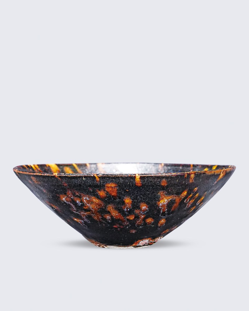 明 吉州玳瑁盏