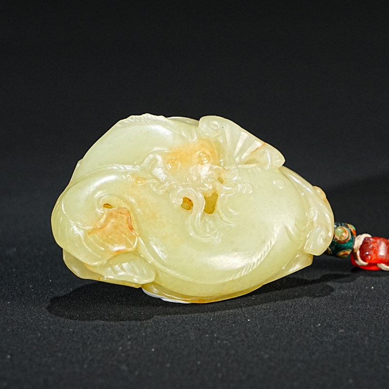 明 玉双鱼佩