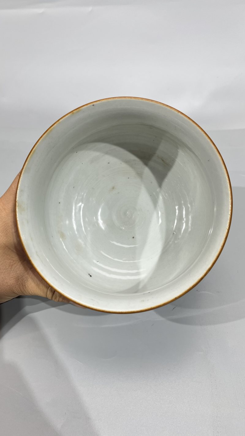 明末清初 青花竹林七贤图香炉 - 图10
