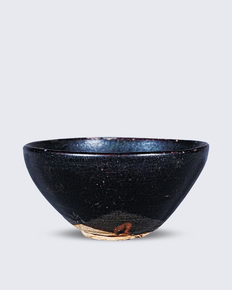 明 吉州黑釉盏