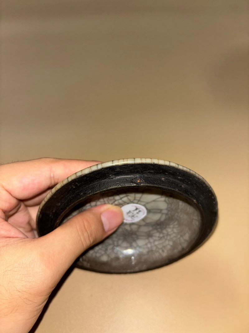 元末明初 哥窑盖罐 - 图11