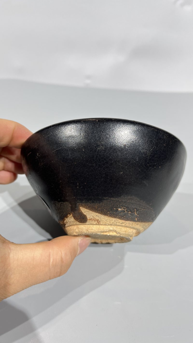 明 吉州黑釉盏 - 图4