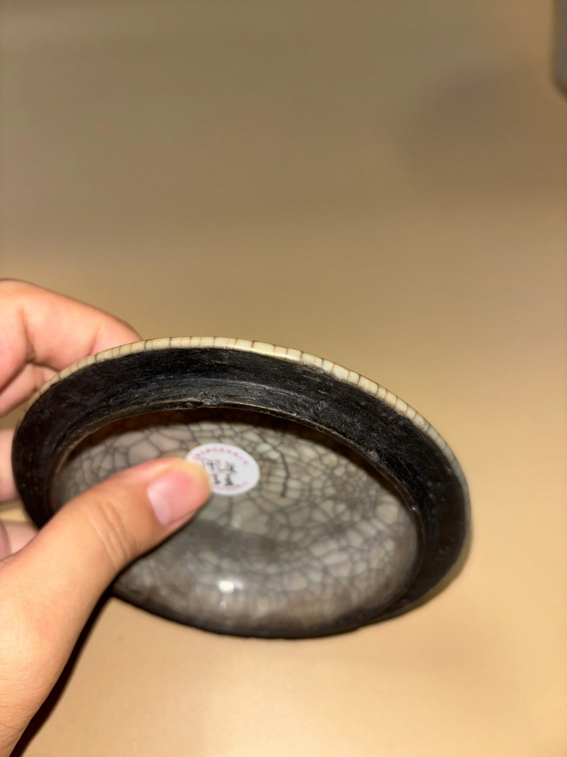 元末明初 哥窑盖罐 - 图12