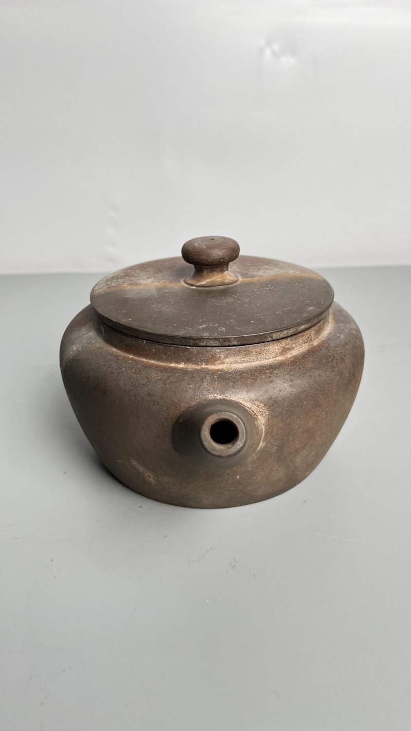 清早期 陈茂章制圆珠紫砂壶 - 图3