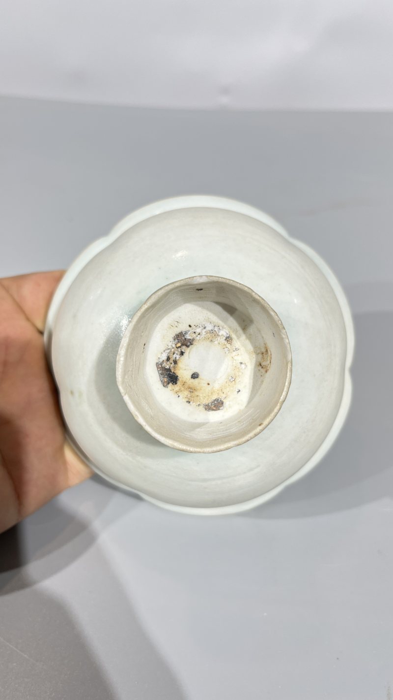 明 湖田花口高足杯 - 图7